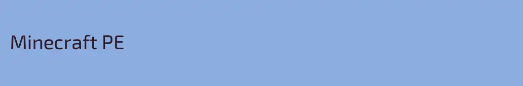 Minecraft PE